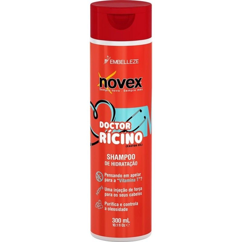 Shampoing doctor ricino, novex ricin